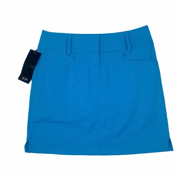 ADIDAS Blue Clima Cool Skirt with Shorts and back Pockets - Picture 1 of 5